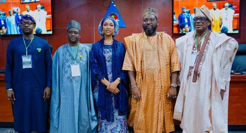 Hannatu Musawa and officials in the tourism ministry,
