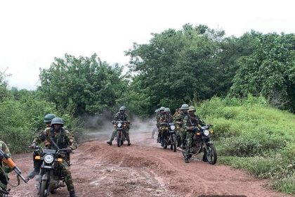 Troops who neutralise bandit in benue State