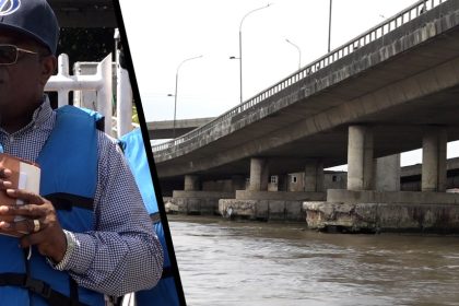 Umahi, third mainland bridge photo collage