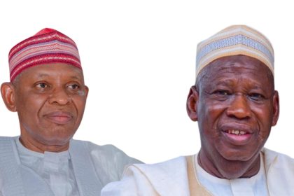 Abba Yusuf and Ganduje picmix