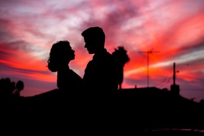 a man and a woman