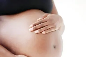 Image of pregnant woman my second child
