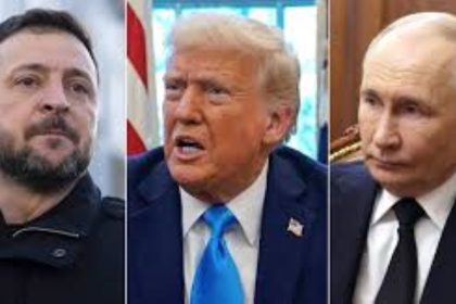 Donald Trump, Putin and Zenleskyy