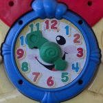 A Talking Clock, an educational toy that helps children learn time in a fun way