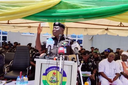 AIG Akinwale Kunle during his speech
