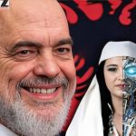 Albania's Prime Minister Edi Rama and AI minister, Diella