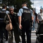 Chicago Police officers on the street