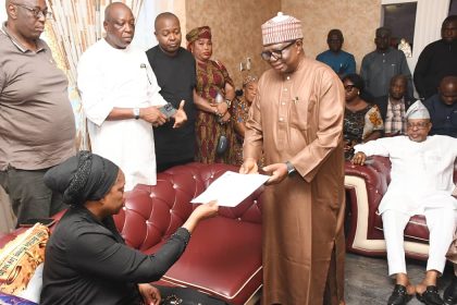 Police Service Commission giving ex-Arase's wife a certificate