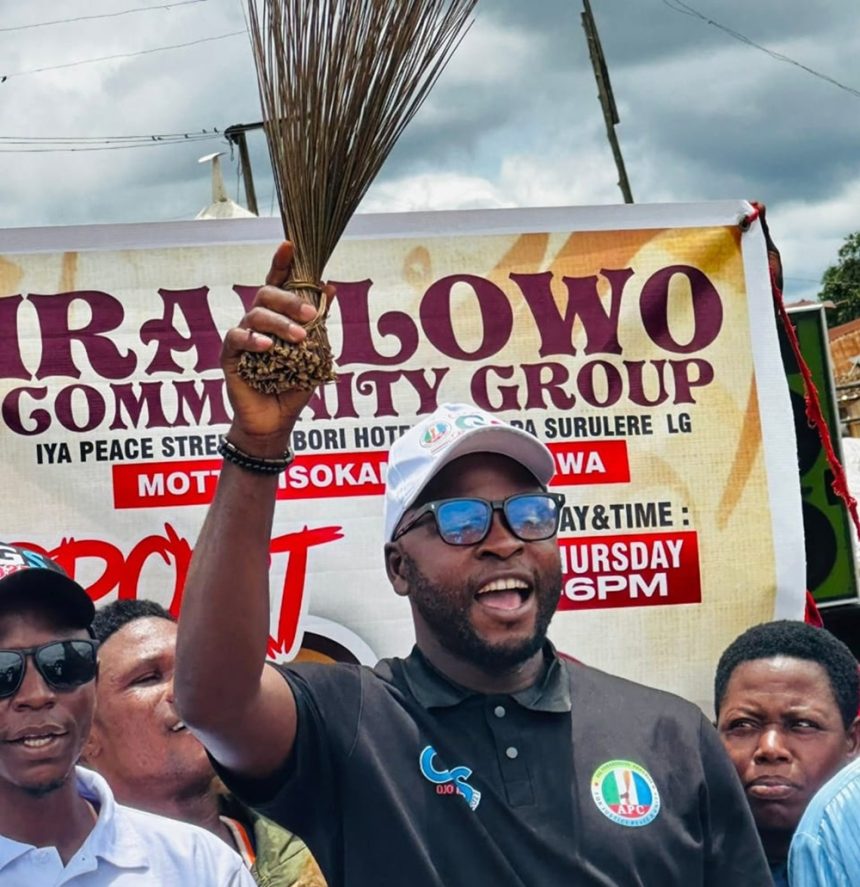 Former student leader and founder of OGS Foundation, Ogunwoye Gbemiga Samson