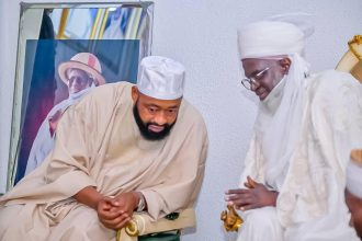 gov bago and Emir of Zazzau