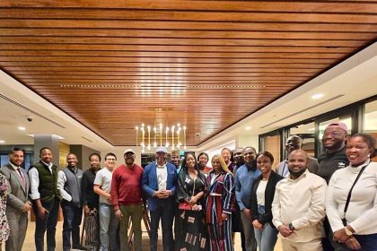 Hon. Kalu with the 2025/2026 Cohort of Nigerians at the Harvard Kennedy School, Cambridge, Massachusetts, United States of America
