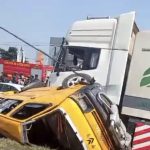 Aftermath of accident in Ikorodu