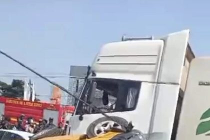 Aftermath of accident in Ikorodu