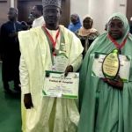 The two Kaduna hajj officials flaunting their awards