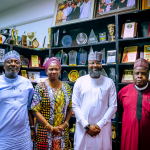 CEO, NASENI, Khalil Suleiman Halilu and the Chairman/CEO, NiDCOM, Abike Dabiri-Erewa