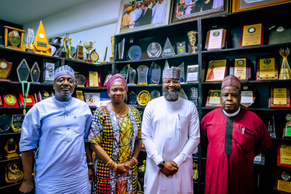 CEO, NASENI, Khalil Suleiman Halilu and the Chairman/CEO, NiDCOM, Abike Dabiri-Erewa