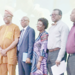 PROVOST of the College of Medicine University of Ibadan, Professor Temidayo Ogundiran, Dr Akinyemi Ojesina and others