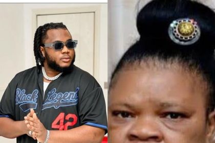 Peju Ogunmola and deceased only son, Ayomikun