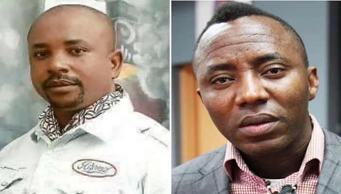 Human rights activist and African Action Congress (AAC) presidential candidate, Omoyele Sowore and his late younger brother, Felix Olajide Sowore