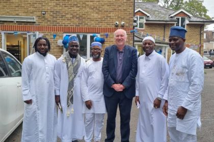 THE Member of Parliament (MP) for Dartford, Honourable Jim Dickson with Muslims in UK