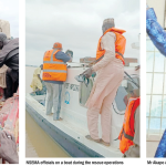 Remains of bodies recovered from the river in Niger State