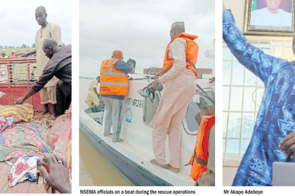 Remains of bodies recovered from the river in Niger State