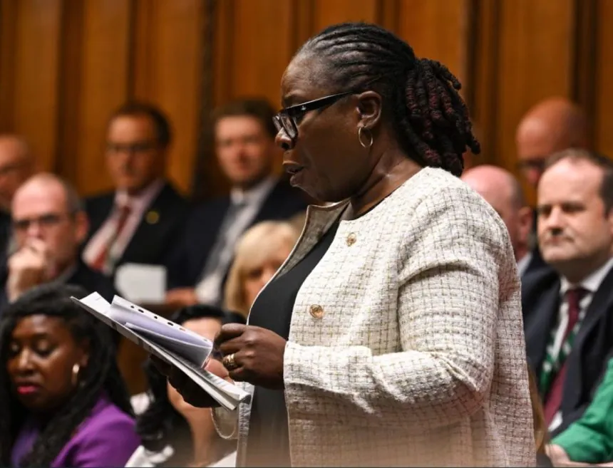 Paulette Hamilton the acting chair of the health and social care committee