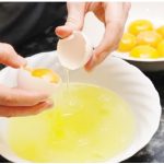 on eggs