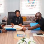 FUTA's Vice Chancellor, Prof. Adenike Oladiji, Aboluwarin David, and others