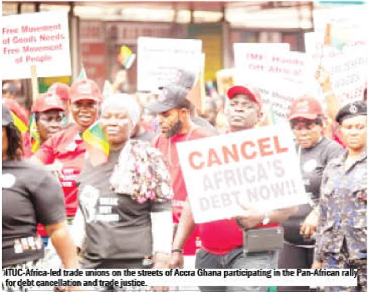 From Lusaka, Grand-Bassam to Accra: How trade unions’ rally for Africa’s debt cancellation gains momentum