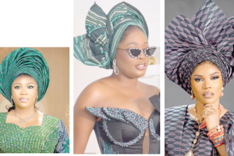 makeup and gele for Owambe