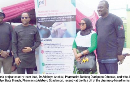 First pharmacy-based immunisation