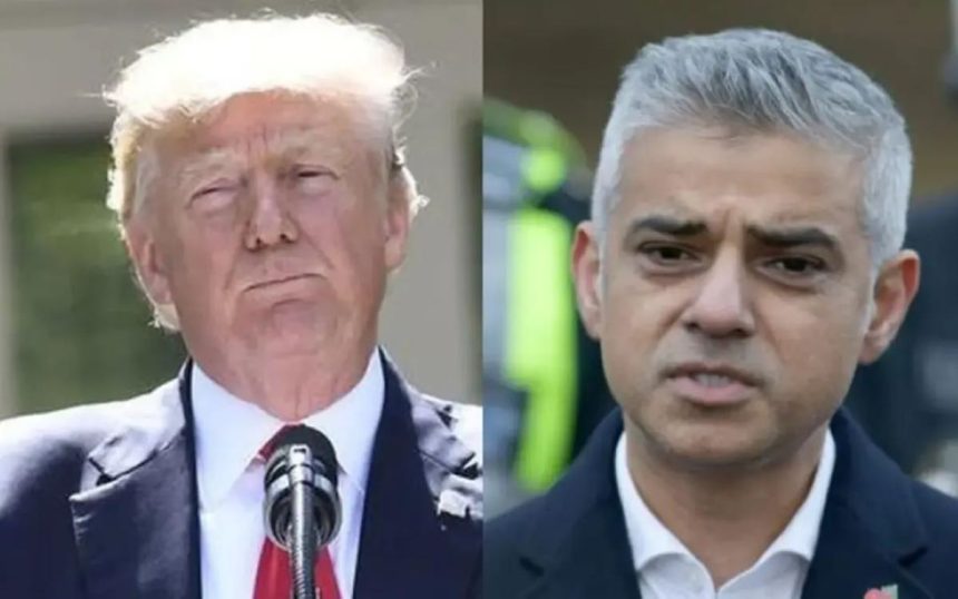 donald trump and sadiq khan