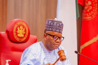 Godswill Akpabio emergency plenary Godswill Akpabio Electoral Act at Senator Akpabio Tinubu’s troops deployment in Benin Senate in debate over insecurity Godswill Akpabio Wildlife Protection Bill