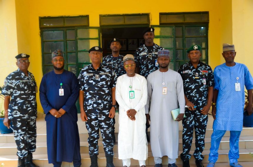 Regional Manager of Kaduna Electric for the Sokoto Region, Mr. Salisu Shanono Malami, and Commissioner of Police, CP Ahmed Musa.