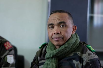 Madagascar military leader, Army Colonel Michael Randrianirina