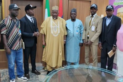 NAPS leadership and Defence Minister Badaru Abubakar