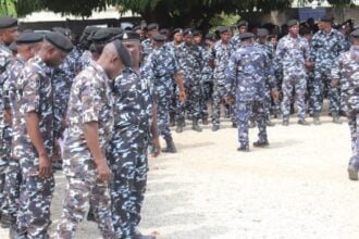 Police officers deployed in Osun Police officers