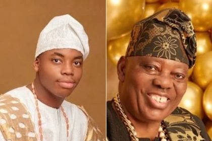 Raheem Okoya and his billionaire father, Razaq Okoya