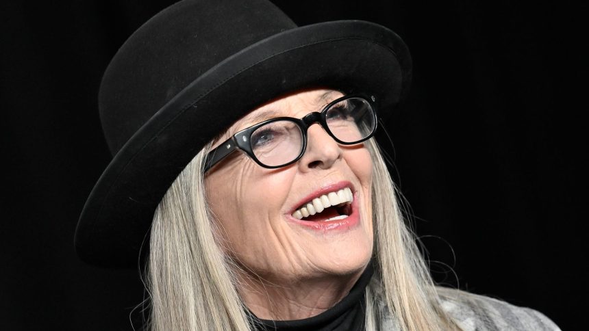 Legendary Hollywood actress Diane Keaton
