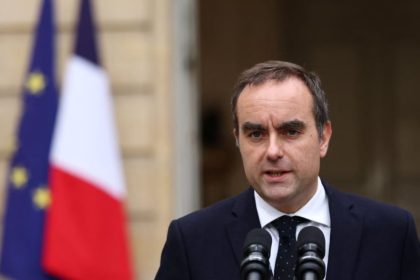 France’s caretaker prime minister, Sébasten Lecornu
