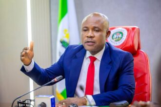 Peter Mbah talking Peter Mbah Enugu’s N1.62trn 2026 budget Peter Mbah, Enugu State Governor