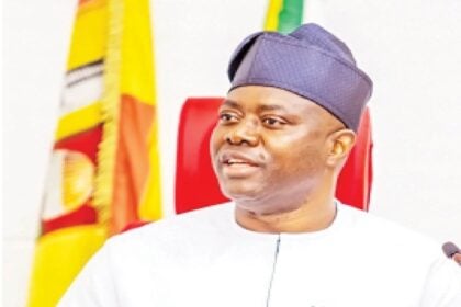 The governor of Oyo State, Seyi Makinde