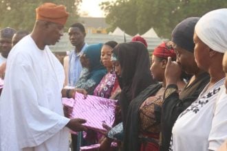 nine widows of fallen soldiers during the West African Social Activities (WASA) 2025 festivities.