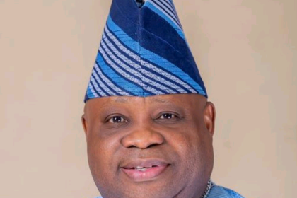 Adeleke with ADC Ademola Adeleke Osun gubernatorial elections Adeleke camp on Osun people Osun State Governor, Senator Ademola Adeleke