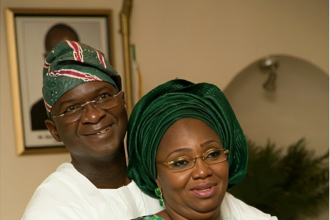 Fashola and wife