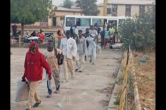 Stranded Nigerians returning to Kano from Niger republic