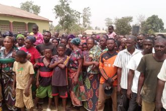 Displaced Taraba community