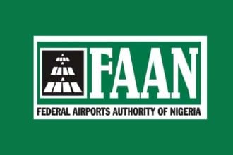 FAAN LOGO on passenger traffic MMIA cargo terminal FAAN and Customs FAAN in 2026 FAA on certifications FAAN logo