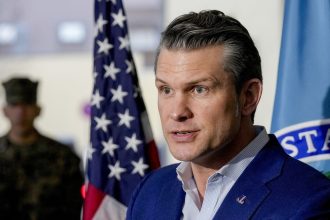 US Secretary od defense, Hegseth
